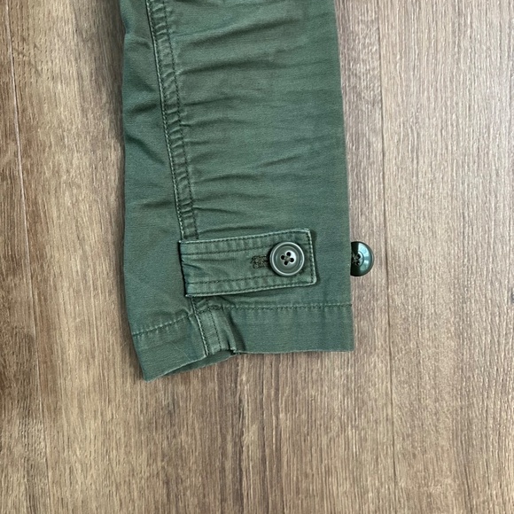 J.Crew Vintage Relaxed Boyfriend Olive Field Jacket Sz XS - Picture 10 of 14